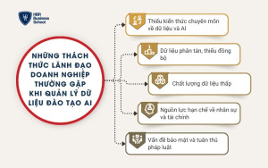 5 thách thức mà lãnh đạo doanh nghiệp thường gặp khi quản lý dữ liệu đào tạo AI