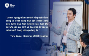 Mr. Tony Dzung chia sẻ về thực hiện các quy định khi áp dụng AI