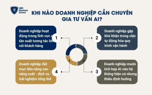 Khi nào doanh nghiệp cần chuyên gia tư vấn AI?