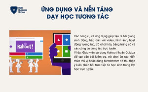 Ứng dụng và nền tảng dạy học tương tác