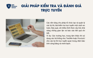 Giải pháp kiểm tra và đánh giá trực tuyến