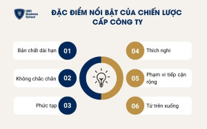 6 đặc điểm của chiến lược cấp công ty