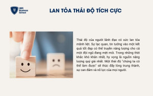 Lan tỏa thái độ tích cực