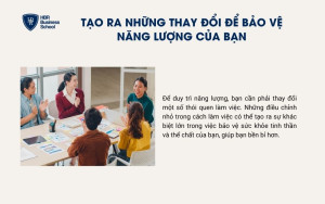 Tạo ra những thay đổi để bảo vệ năng lượng của bạn