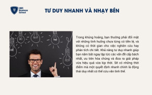 Tư duy nhanh và nhạy bén