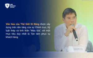 Văn hóa doanh nghiệp của Thế Giới Di Động