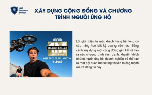 Xây dựng cộng đồng và chương trình người ủng hộ