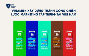 Vinamilk xây dựng thành công chiến lược marketing tập trung tại Việt Nam