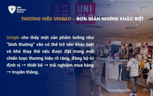 Thương hiệu Uniqlo - đơn giản nhưng khác biệt 