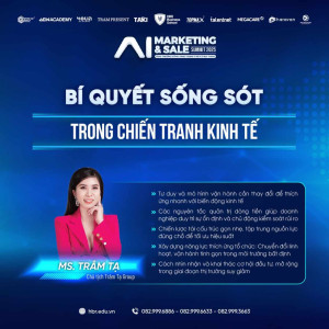 Ms Trâm Tạ -Thạc sĩ kinh tế, Chủ tịch Hiệp hội Đào tạo Làm đẹp Y tế Châu Á