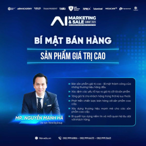 Mr Nguyễn Mạnh Hà - Chủ tịch Think Big Group & Lộc Sơn Hà Land
