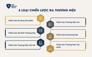 6 loại chiến lược đa thương hiệu
