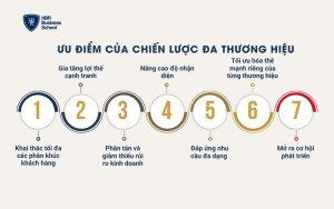 Ưu điểm của chiến lược đa thương hiệu