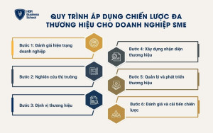 Quy trình áp dụng chiến lược đa thương hiệu cho doanh nghiệp SME
