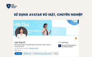 Sử dụng avatar rõ mặt - chuyên nghiệp