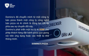 Domino's Pizza với trợ lý ảo Dom