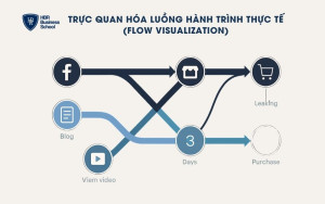 Trực quan hóa luồng hành trình thực tế (Flow Visualization)