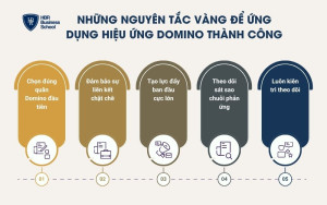 5 nguyên tắc vàng để ứng dụng hiệu ứng Domino thành công