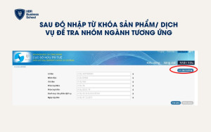 Nhập từ khóa sản phẩm/ dịch vụ để tra nhóm ngành tương ứng