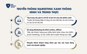 Truyền thông Marketing Xanh thông minh và trung thực