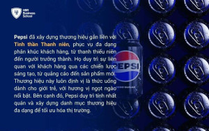 Mẫu báo cáo thương hiệu của Pepsi
