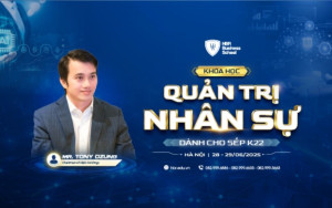 Khoá học “QUẢN TRỊ NHÂN SỰ DÀNH CHO SẾP”