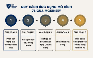 Quy trình ứng dụng mô hình 7s của Mckinsey