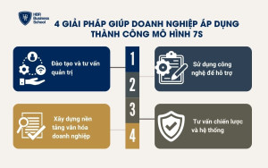 Các giải pháp giúp doanh nghiệp áp dụng thành công mô hình 7S