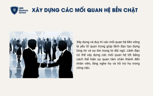 Xây dựng các mối quan hệ bền chặt