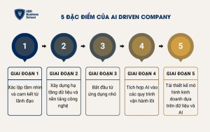 Lộ trình chuyển đổi sang AI Driven Company