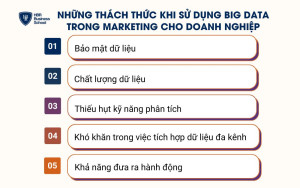 Những thách thức khi sử dụng Big Data trong Marketing cho doanh nghiệp