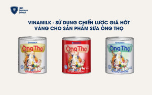 Vinamilk áp dụng chiến lược giá hớt váng cho sản phẩm sữa ông thọ