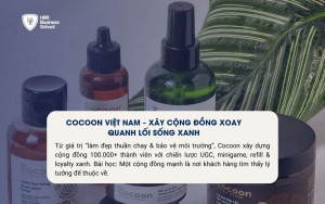 Cocoon Việt Nam – Cộng đồng làm đẹp thuần chay và sống xanh