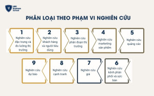 Phân loại theo phạm vi nghiên cứu