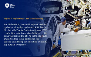 Toyota – Huyền thoại Lean Manufacturing