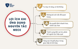 Lợi ích khi ứng dụng nguyên tắc MECE
