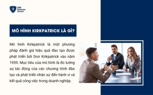 Khái niệm mô hình Kirkpatrick