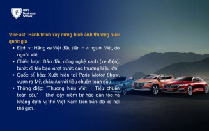 VinFast (Việt Nam): Hành trình xây dựng hình ảnh thương hiệu quốc gia