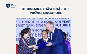 TH True Milk thâm nhập thị trường Singapore và Đông Nam Á