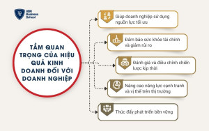 Tầm quan trọng của hiệu quả kinh doanh đối với doanh nghiệp