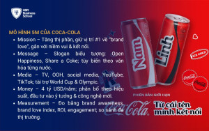 Mô hình 5M của Coca-Cola