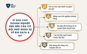 Vì sao các doanh nghiệp SME nên cần có đội ngũ nhân sự về Big Data & AI?