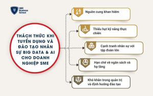 Thách thức khi tuyển dụng và đào tạo nhân sự Big Data & AI cho doanh nghiệp SME