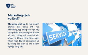 Marketing dịch vụ là gì?