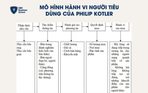 Mô hình hành vi người tiêu dùng của Philip Kotler