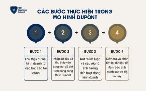 Các bước thực hiện trong mô hình Dupont