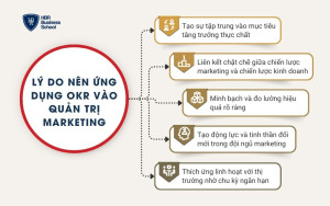 Lý do nên ứng dụng OKR vào quản trị marketing