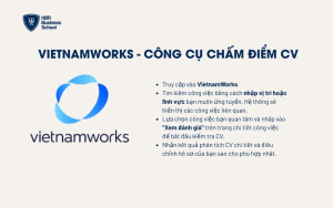 Vietnamworks Công cụ AI chấm điểm CV