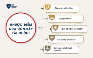 Nhược điểm của đòn bẩy tài chính