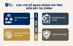 Các chỉ số quan trọng khi tính đòn bẩy tài chính